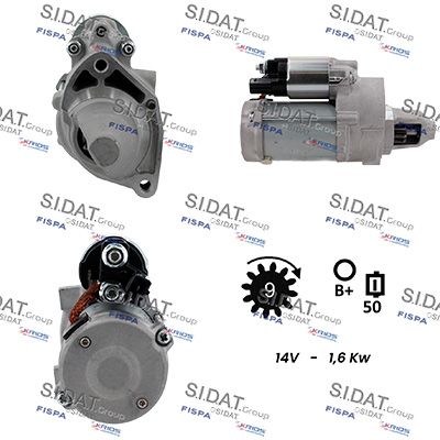 STARTER SIDAT S12DE0429A2