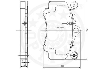 SET PLACUTE FRANA FRANA DISC OPTIMAL 12523 2