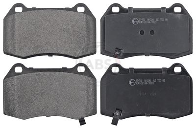 Brake Pad Set, disc brake 37451