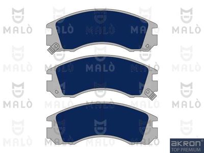 Комплект тормозных колодок, дисковый тормоз AKRON-MALÒ 1050892 для MITSUBISHI OUTLANDER