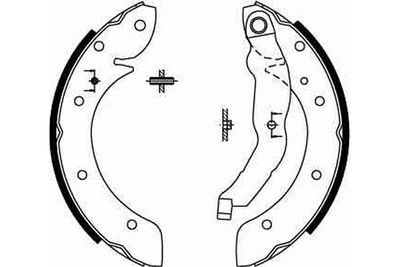 Brake Shoe Set GS8567