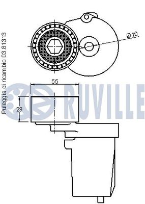 INTINZATOR CUREA CUREA DISTRIBUTIE RUVILLE 542012 1