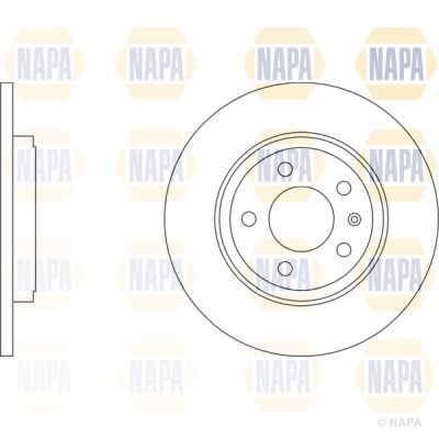 Brake Disc NAPA NBD5758