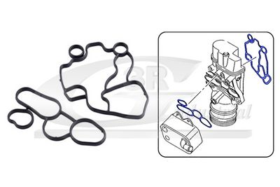 SET GARNITURI RADIATOR ULEI 3RG 76704