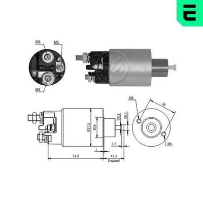 SOLENOID ELECTROMOTOR