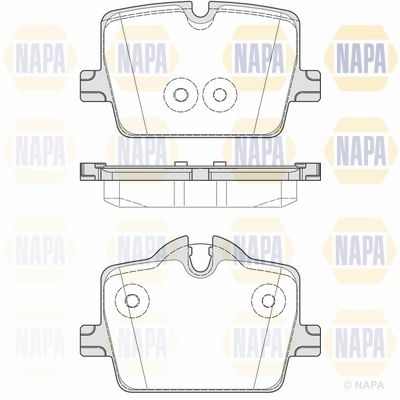 Brake Pad Set NAPA NBP1676