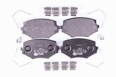 Комплект тормозных колодок, дисковый тормоз HELLA 8DB 355 016-861 для MAZDA MX-5