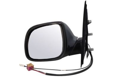 Zijspiegel Links (elektrisch, asferisch, met verwarming, under-coated, aerial) past: VW TRANSPORTER T6 04.15-08.24