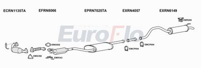 Układ wydechowy EUROFLO RNGRAE20D6001C