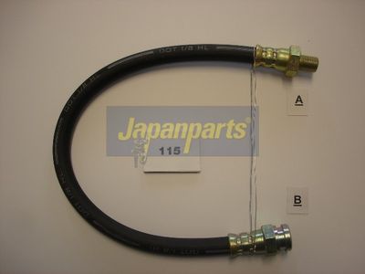 държач, спирачен маркуч JAPANPARTS TF-115