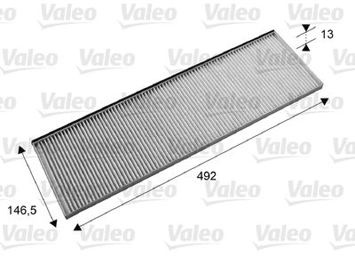 VALEO Filtras, salono oras
