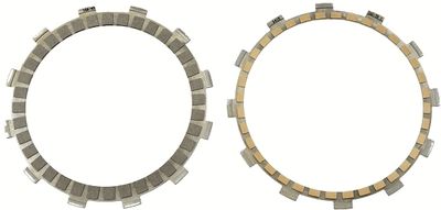 Belaglamellensatz, Kupplung