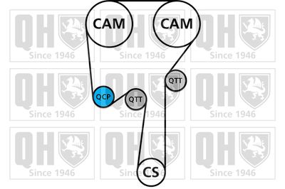 SET CUREA DE DISTRIBUTIE QUINTON HAZELL QBK758 1