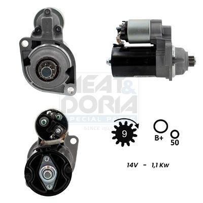стартер MEAT & DORIA 5010976G