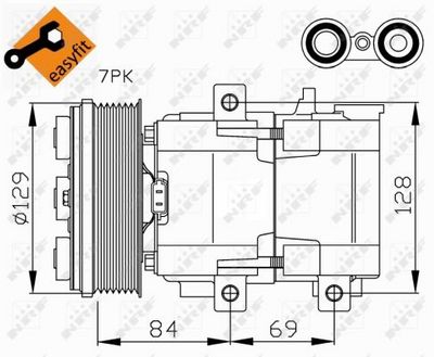 Compressor, air conditioning 32447