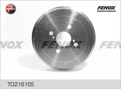 Тормозной барабан FENOX TO216105 для TOYOTA PORTE