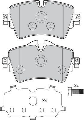 SET PLACUTE FRANA FRANA DISC VALEO 601419 1