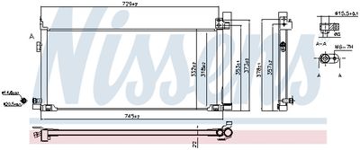 Конденсатор, кондиционер NISSENS 940904 для TOYOTA RAV 4