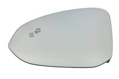 Zijspiegel glas Links (in reliëf, met verwarming, assistent rijstrookverandering) past: LYNK & CO 01 07.18-