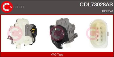 Zámek dveří CASCO CDL73028AS