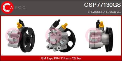 CASCO Hydraulikpumpe, Lenkung Genuine (CSP77130GS)