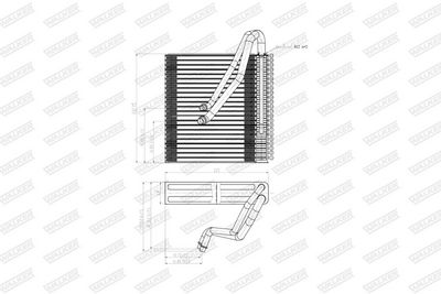 VERDAMPFER KLIMAANLAGE WALKER WEV00068 7