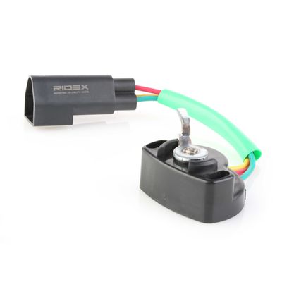 датчик, положение на дроселовата клапа RIDEX 3940T0012