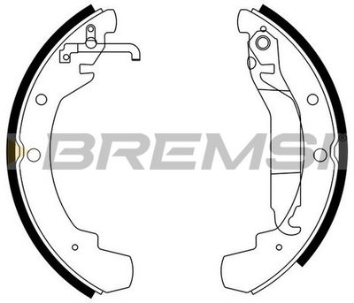 Комплект тормозных колодок BREMSI GF0548 для VW LT