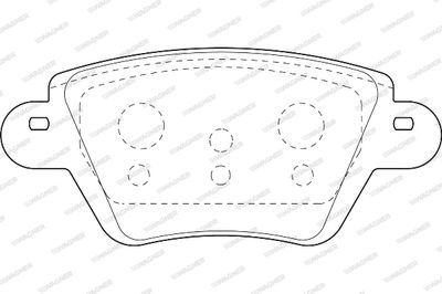WAGNER WBP23557B Тормозные колодки и сигнализаторы для RENAULT KANGOO Express (FC0/1_) 1.9 dTi (FC0U) WAGNER WBP23557B Тормозные колодки и сигнализаторы для RENAULT KANGOO Express (FC0/1_) 1.9 dTi (FC0U)