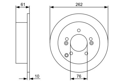 Brake Disc 0 986 479 C03