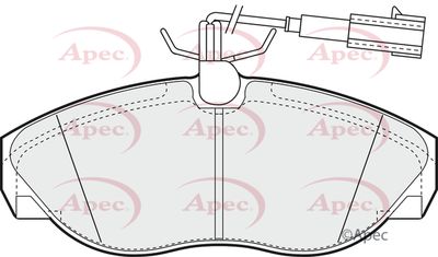 Brake Pad Set APEC PAD1205