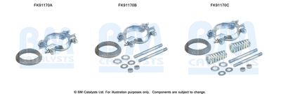 Zestaw montażowy, katalizator BM CATALYSTS FK91170