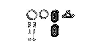 SET MONTARE SISTEM DE ESAPAMENT HJS 82438054