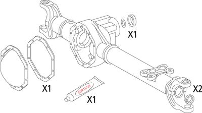 SET GARNITURI DIFERENTIAL