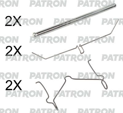 Комплектующие, колодки дискового тормоза PATRON PSRK1109