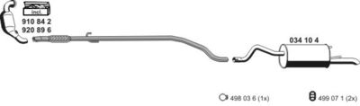 ABGASANLAGE ERNST 050987