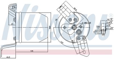 USCATOR AER CONDITIONAT NISSENS 95004 4