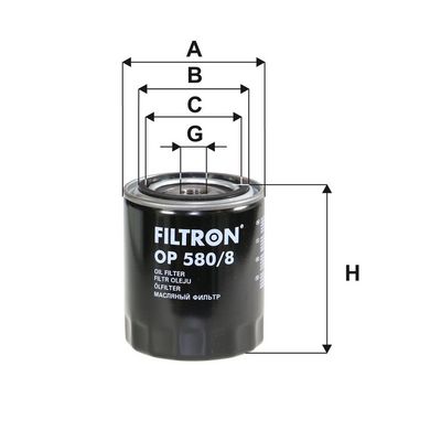 FILTRU ULEI FILTRON OP5808 1