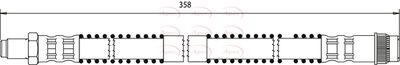 Brake Hose APEC HOS3003