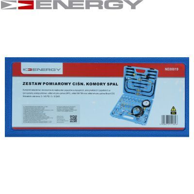 ENERGY - Sada na meranie tlaku vstrekovania paliva (benzín) 10bar