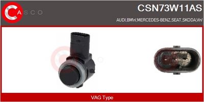 SENSOR AJUTOR PARCARE CASCO CSN73W11AS