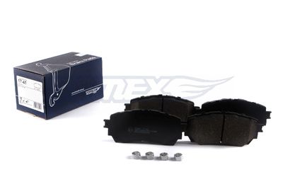Sada brzdových platničiek kotúčovej brzdy TOMEX Brakes 17-41