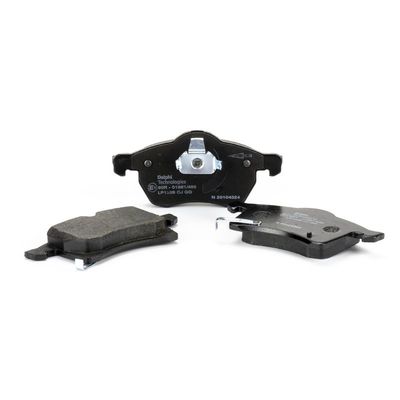 BREMSBELAGSATZ SCHEIBENBREMSE DELPHI LP1309 2