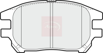 APEC Brake Pad Set, disc brake PAD1307