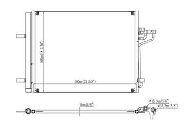 CONDENSATOR CLIMATIZARE WALKER WCD00238 6