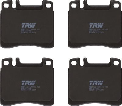 Remblokken set Voor , past: MERCEDES S (W140) 3.2 03.91-10.98