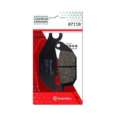 BREMBO Brake Pad Set, disc brake 07110