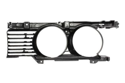 Voorgrille Links Buiten (zwart) past: BMW 5 E34 12.87-12.93