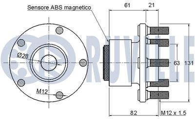 SET RULMENT ROATA RUVILLE 221263 1