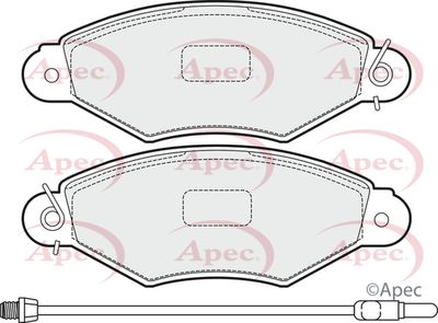 Brake Pad Set APEC PAD1505
